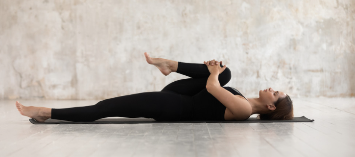 stretching